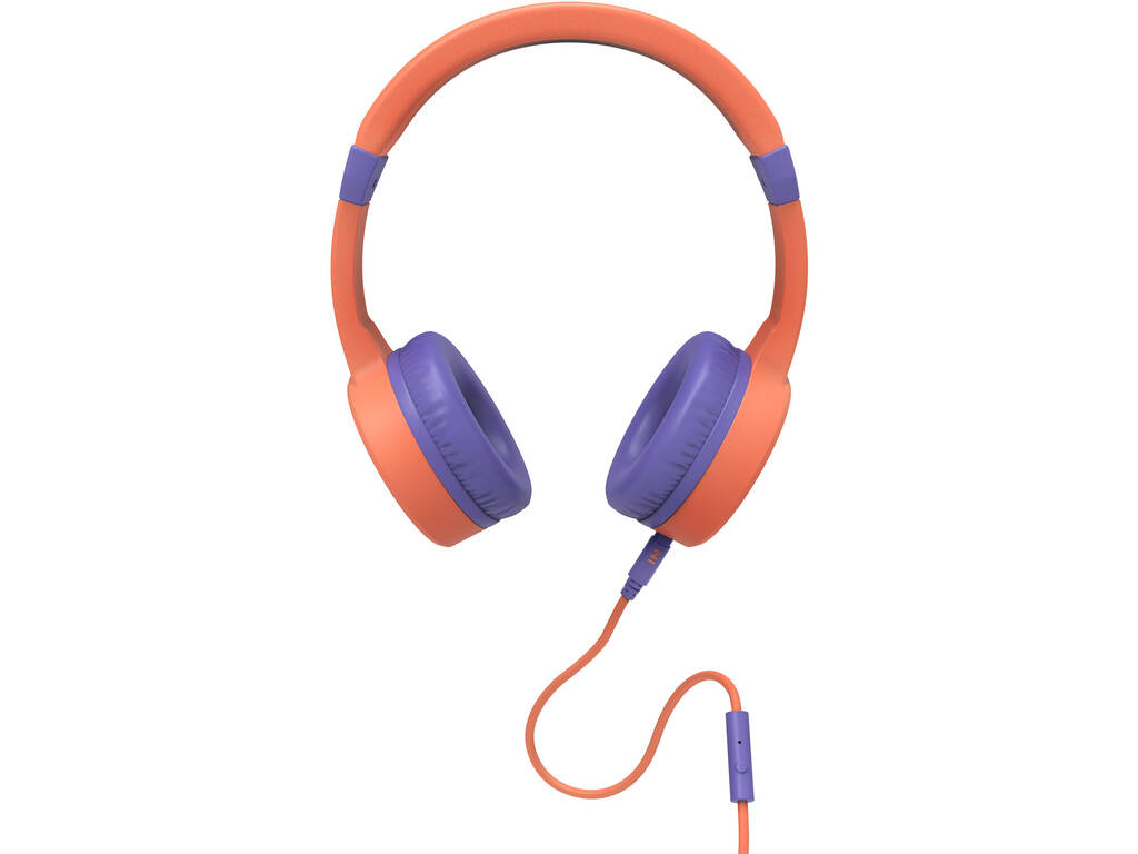 Auriculares Lol&Roll Pop Kids Headphones Orange Energy Sistem 45186