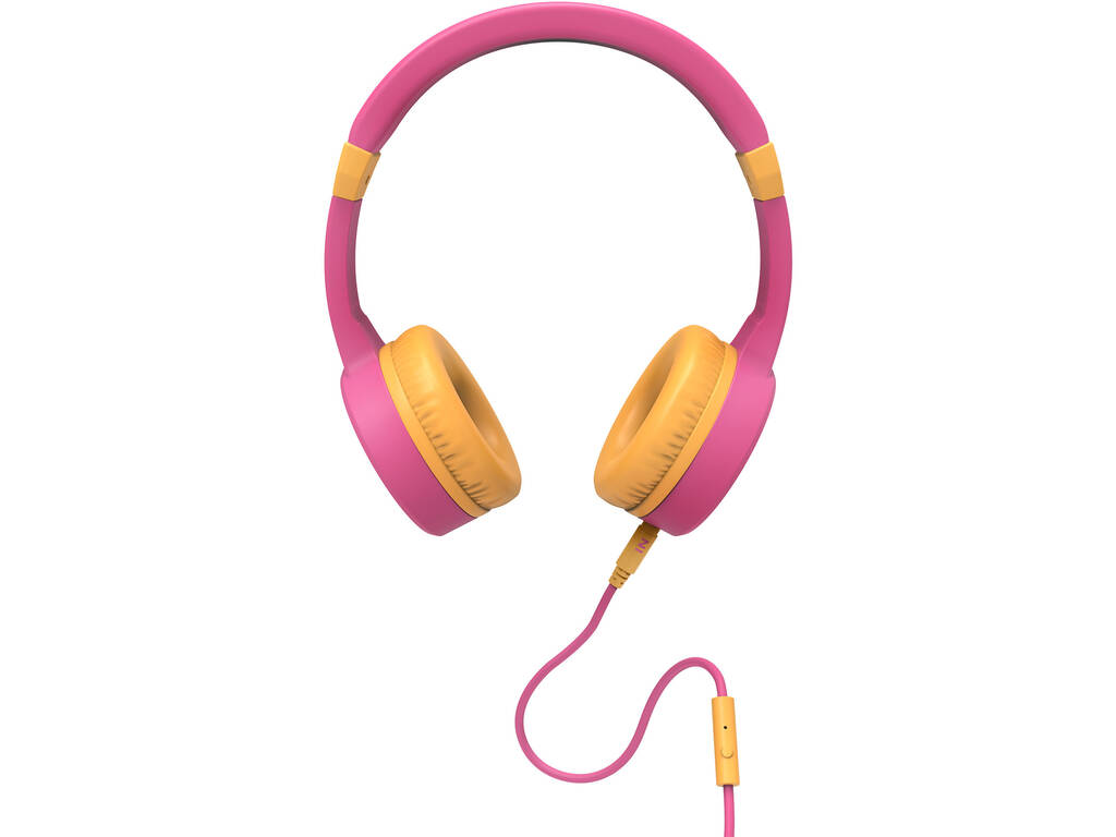 Fones de Ouvido Lol&Roll Pop Kids Headphones Pink Energy Sistem 45187