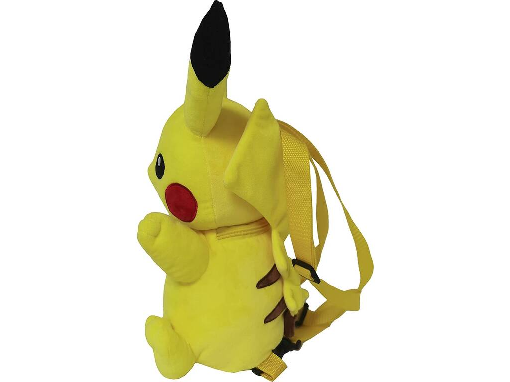 Pokemon Pikachu - Juego de mochila (4 unidades), color amarillo