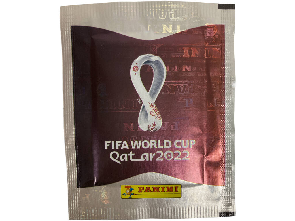 Album du pack promotionnel de la Coupe du Monde de la FIFA 2022 avec 4 enveloppes Panini