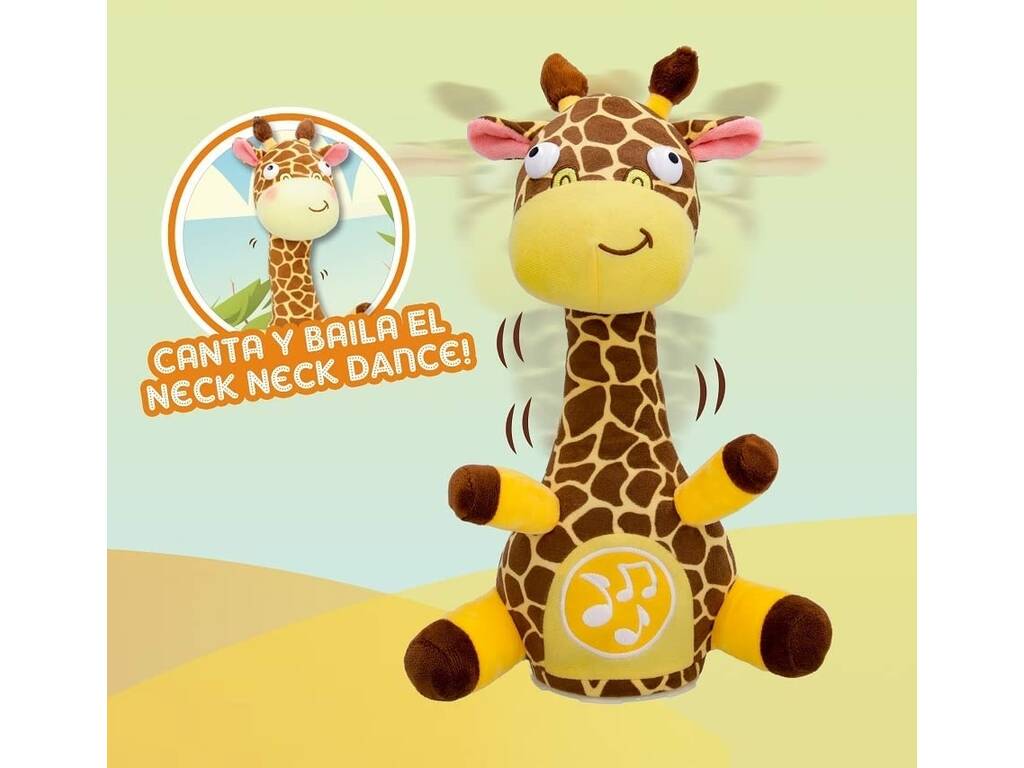 Interaktiven Plüschtier Georgina die Giraffe von IMC Toys 906884