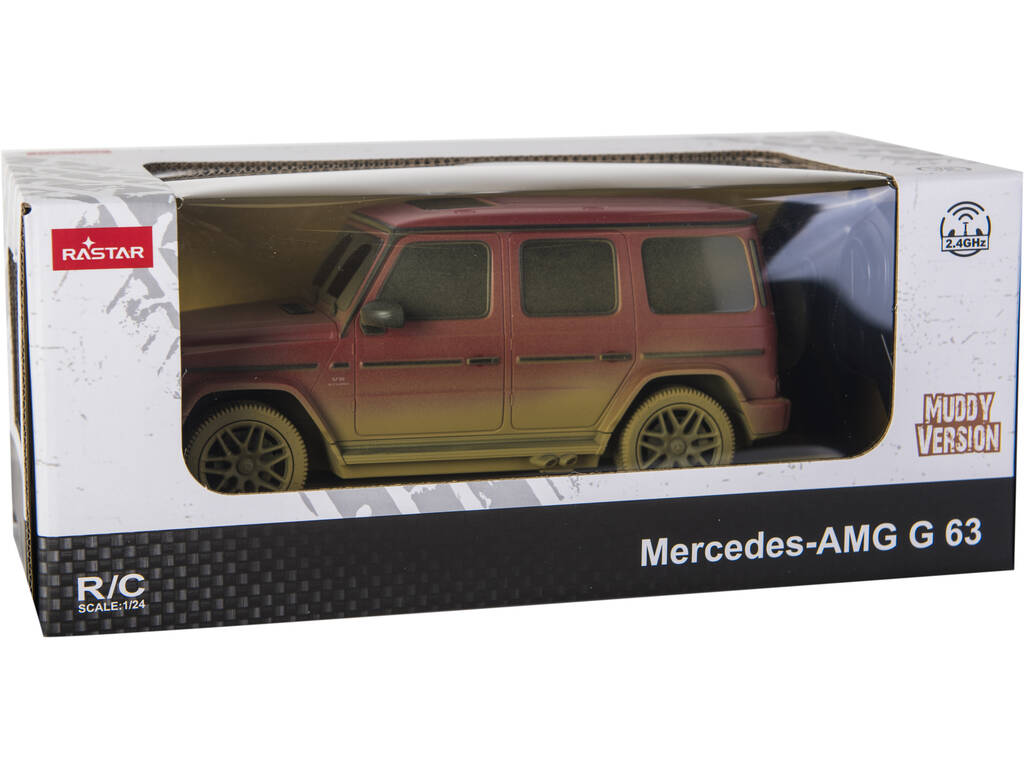Radio Controlo 1:24 Mercedes-Benz G63 AMG Muddy Version
