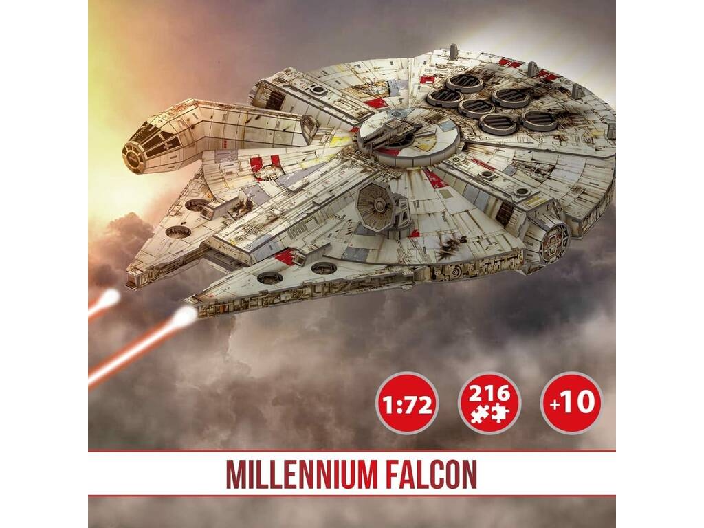 Star Wars Puzzle 4D Millennium Falcon World Brands SW803123