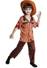 Kostüm für Kinder Bloody Zombie Sheriff. Größen: S