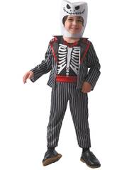 Costume Skeleton Suit Bebé Taglia M