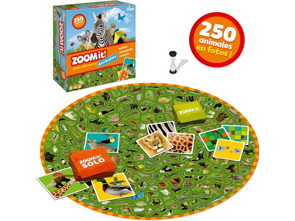 Zoom It! Spiel und Find von Diset 63799
