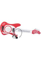 Guitarra Eléctrica Infantil Roja