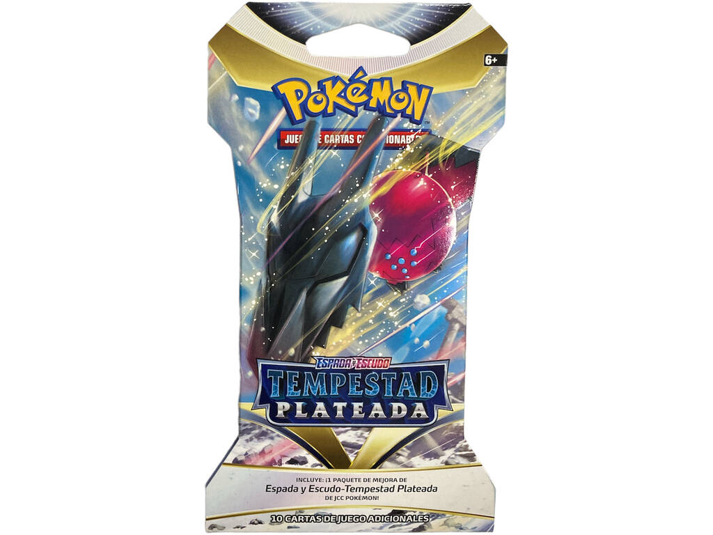 Pokémon TCG Pacote em Blister Espada e Escudo Tempestade de Prata Bandai PC50286