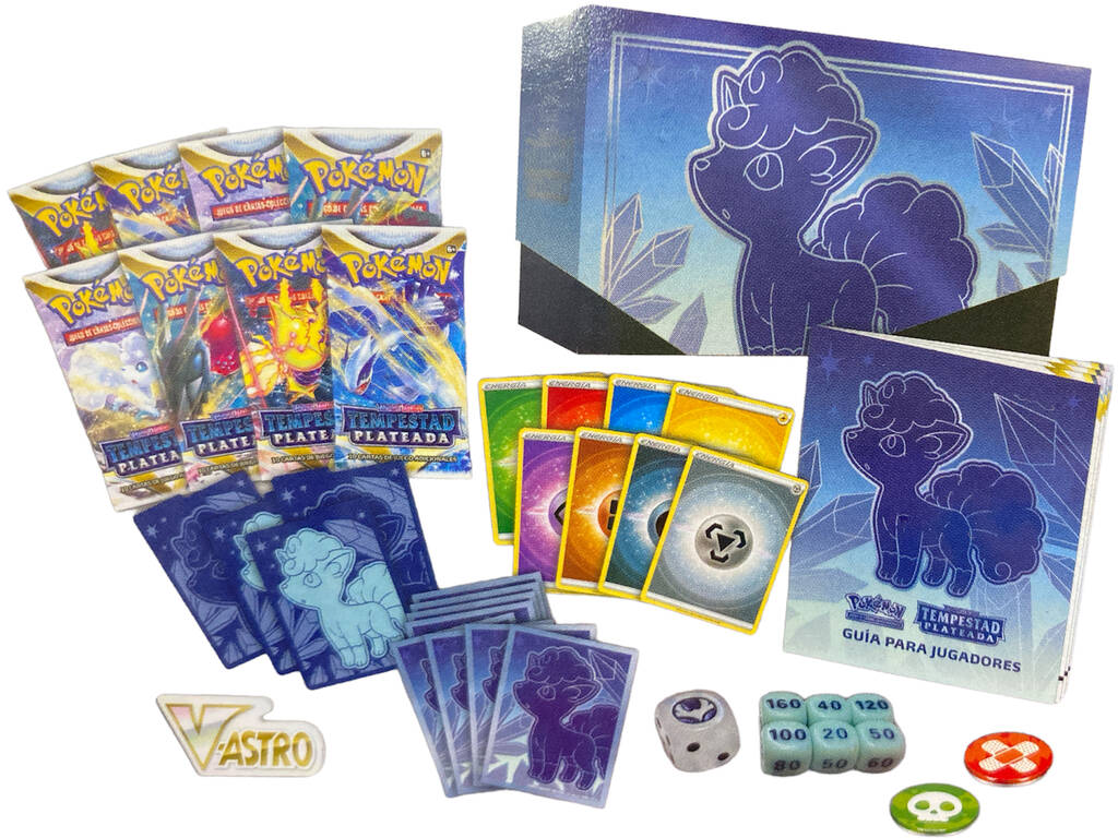 Pokémon TCG Boîte d'Entraîneur Elite Epée & Bouclier Tempête Argent Bandai PC50293