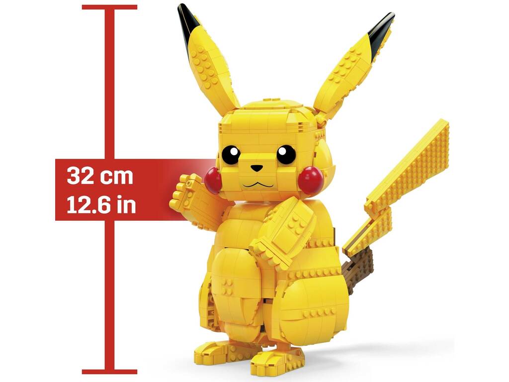Mega Construx Pokemon Pikachu Gigante Mattel FVK81