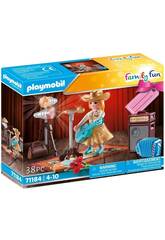 Playmobil Family Fun Chanteuse de musique country 71184