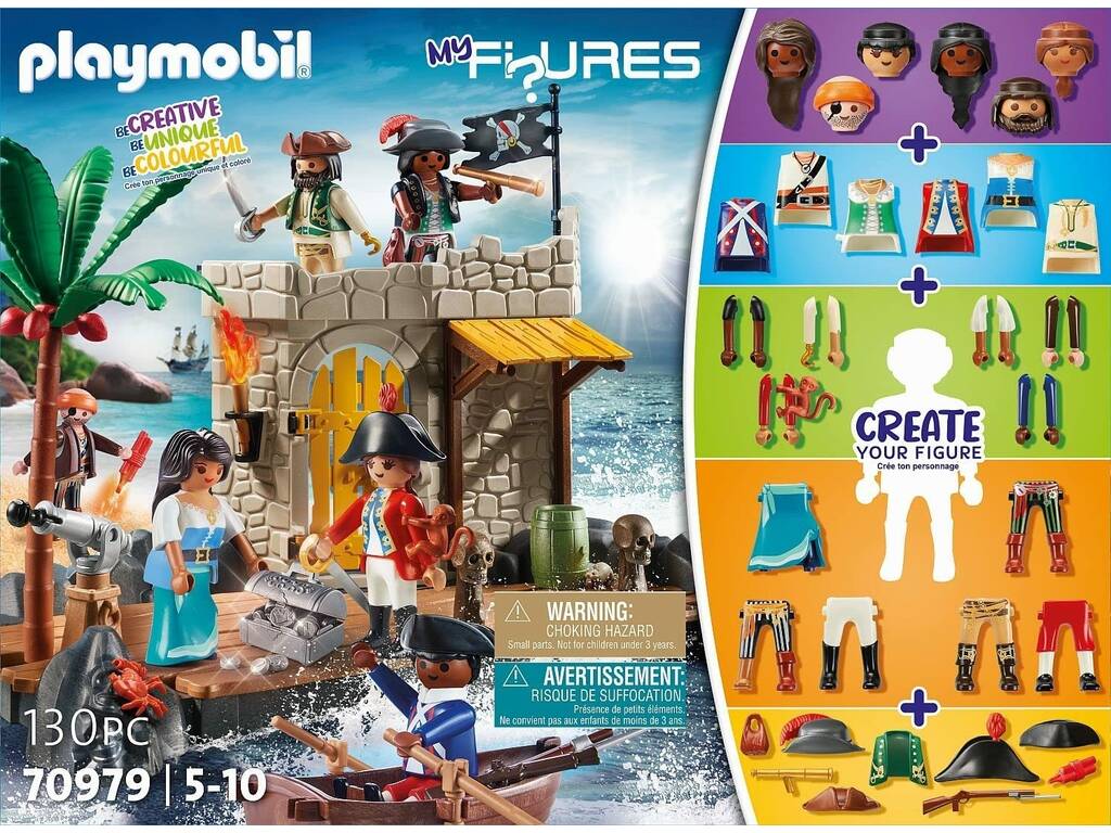 Playmobil Mes Figures L'île des pirates 70979