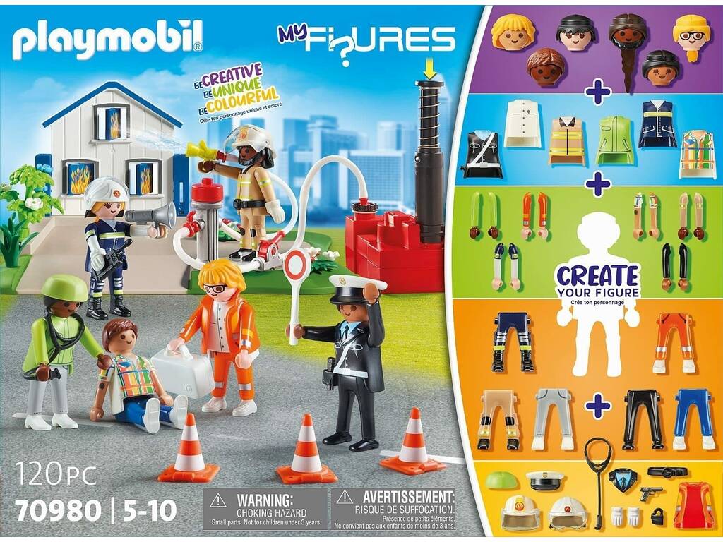 Playmobil My Figures Missione di soccorso 70980