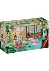 Playmobil Wiltopia - Tour en aviron avec les dauphins de Rio 71143