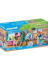 Playmobil Cheval de campagne vétérinaire 71241