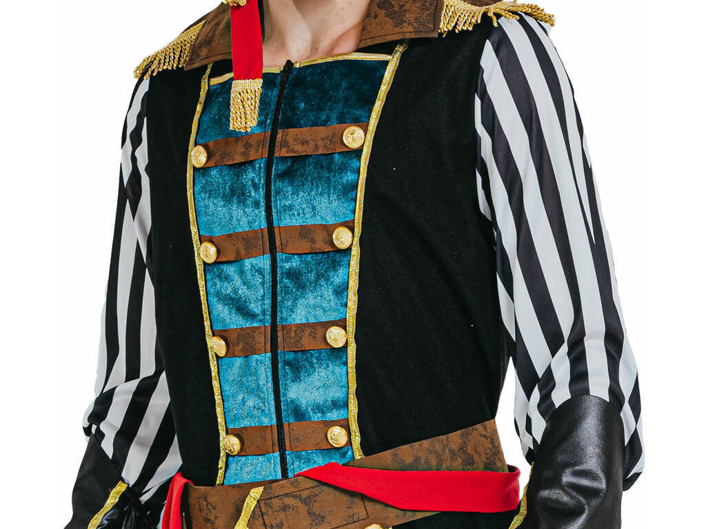 Piratenkapitän-Kostüm für Herren Größe M