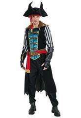 Piratenkapitän Kostüm für Herren Gr. L