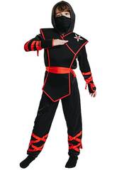 Ninja Krieger Kostüm für Jungen Grosse L