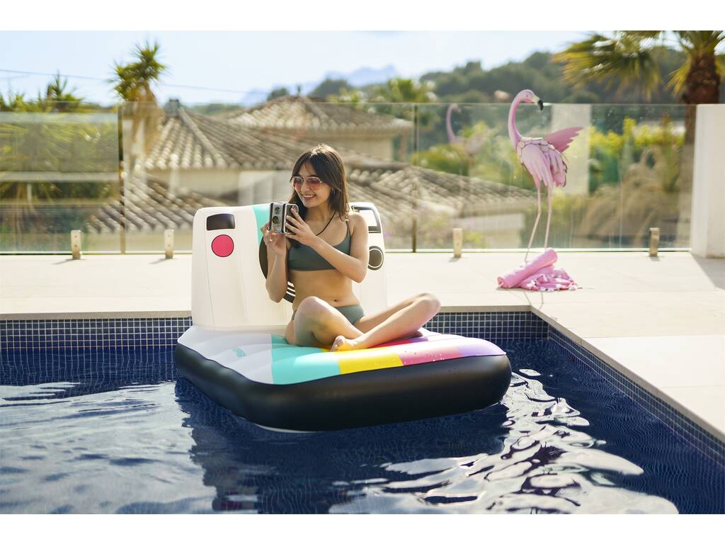 Pose N' Float Lounge Aufblasbarer Schwimmer 127x102 cm. von Bestway 43656