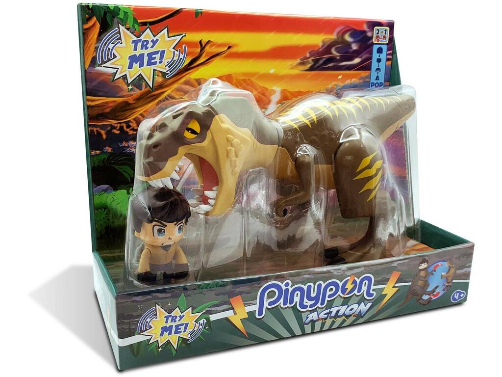 Pinypon Action T-Rex com Som Famosa PNC26000
