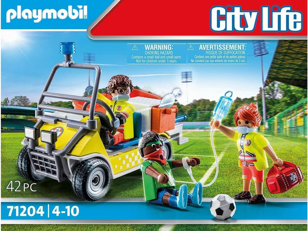 Playmobil City Life Voiture de Secours 71204 