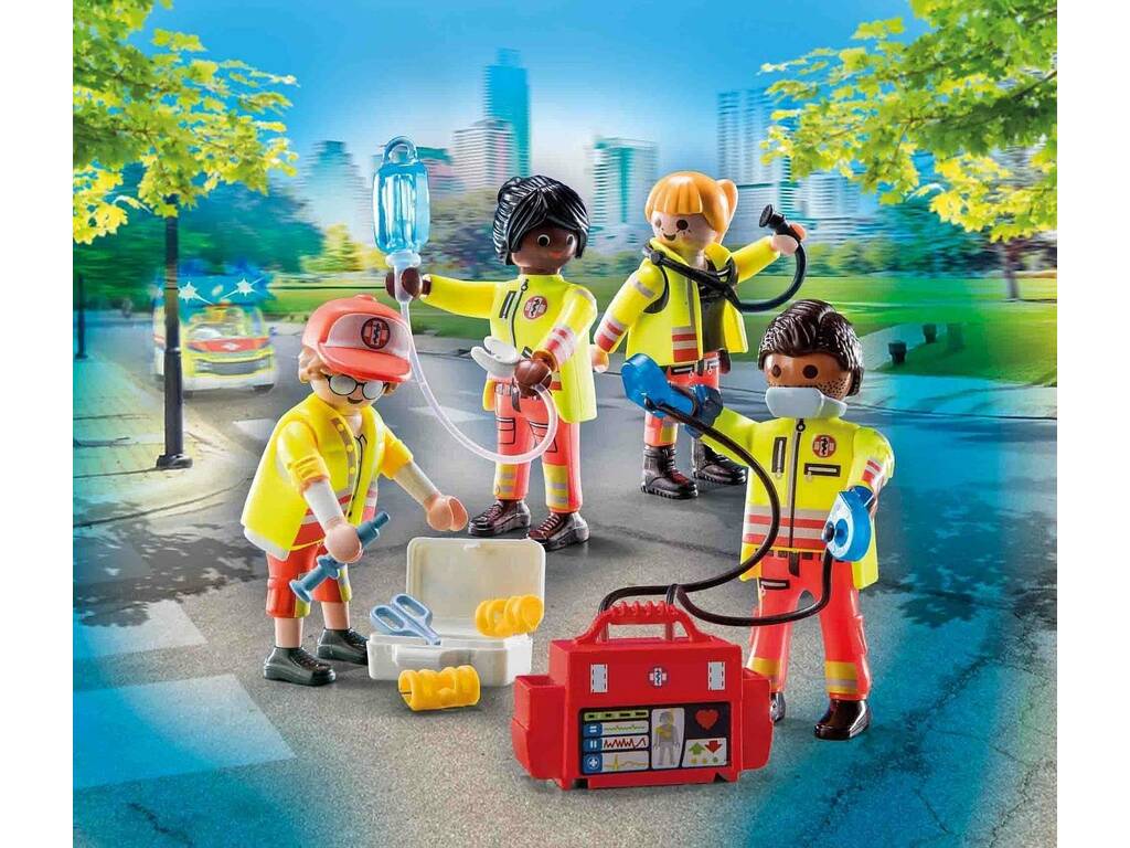 Playmobil City Life Rescue Team 71244