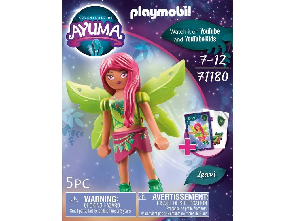 Playmobil Adventures Of Ayuma Forest Fairy Leavi 71180