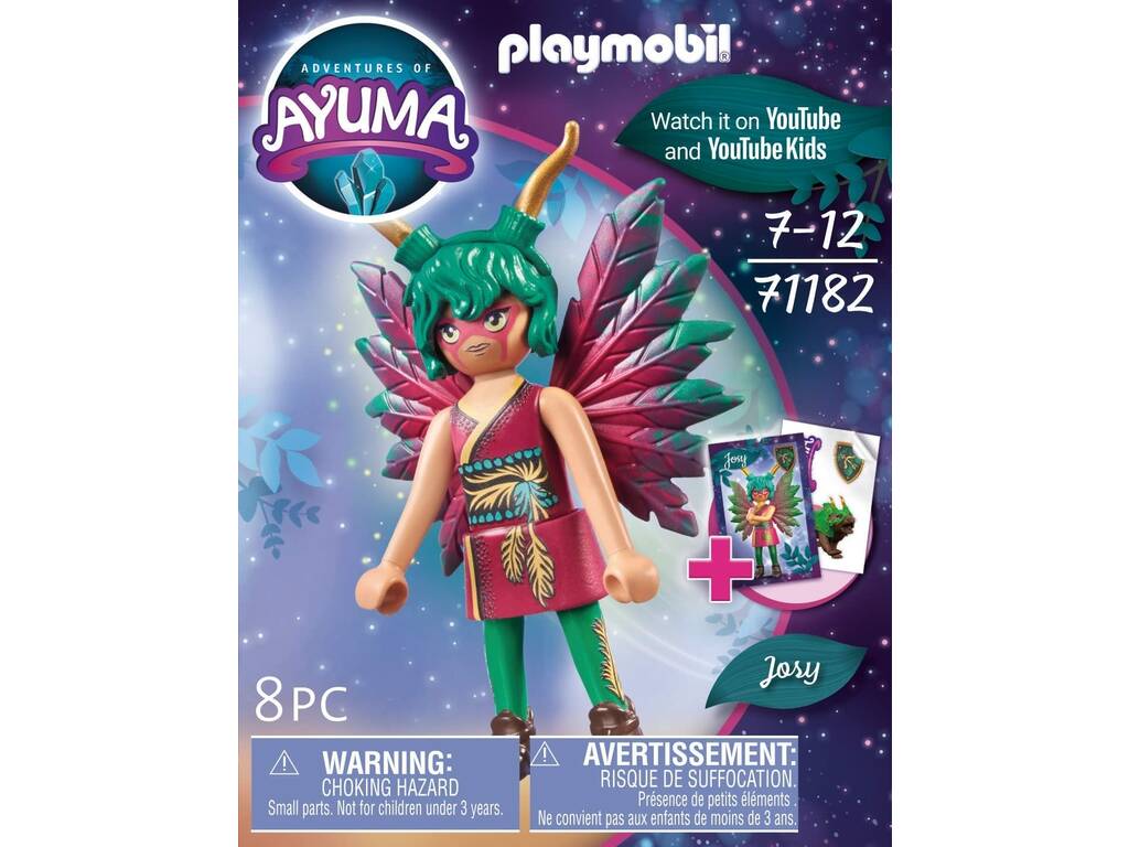 Playmobil Adventures Of Ayuma Knight Fairy Josy 71182