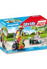 Playmobil Starter Pack Rescue avec Balance Racer 71257
