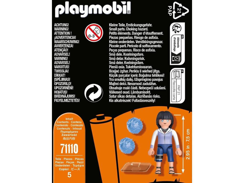  Playmobil Naruto Shippuden Figurine Hinata 71110 