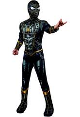 Spiderman No Way Home Deluxe Costume pour garons T-S Rubies 702750-S