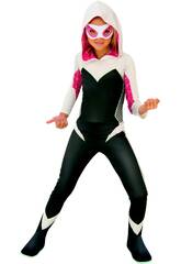 Costumes pour filles Ghost-Spider Classic Marvel Rising T-M Rubies 641315-M