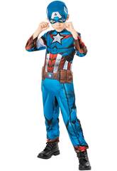 Costsume per Bambino Capitan America Green Collection T-S Rubies 301325-S