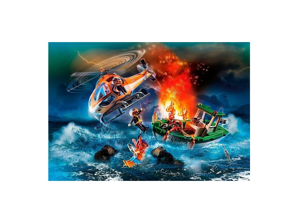 Playmobil Rescue Action Missione di salvataggio marittimo 70491