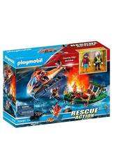 Playmobil Rescue Action Mision de Rescate Marítimo 70491