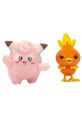 Pokmon Pack de Combat Torchic et Clefairy Spin Master 95007
