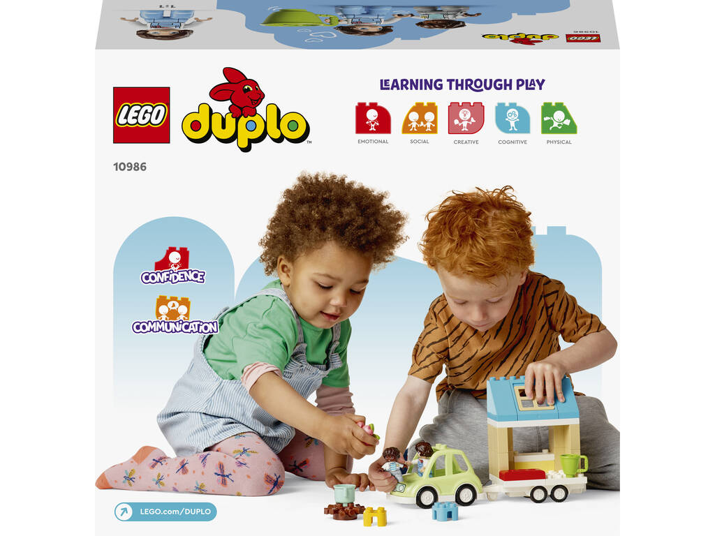 Lego Duplo Town Casa Familiar com Rodas Lego 10986