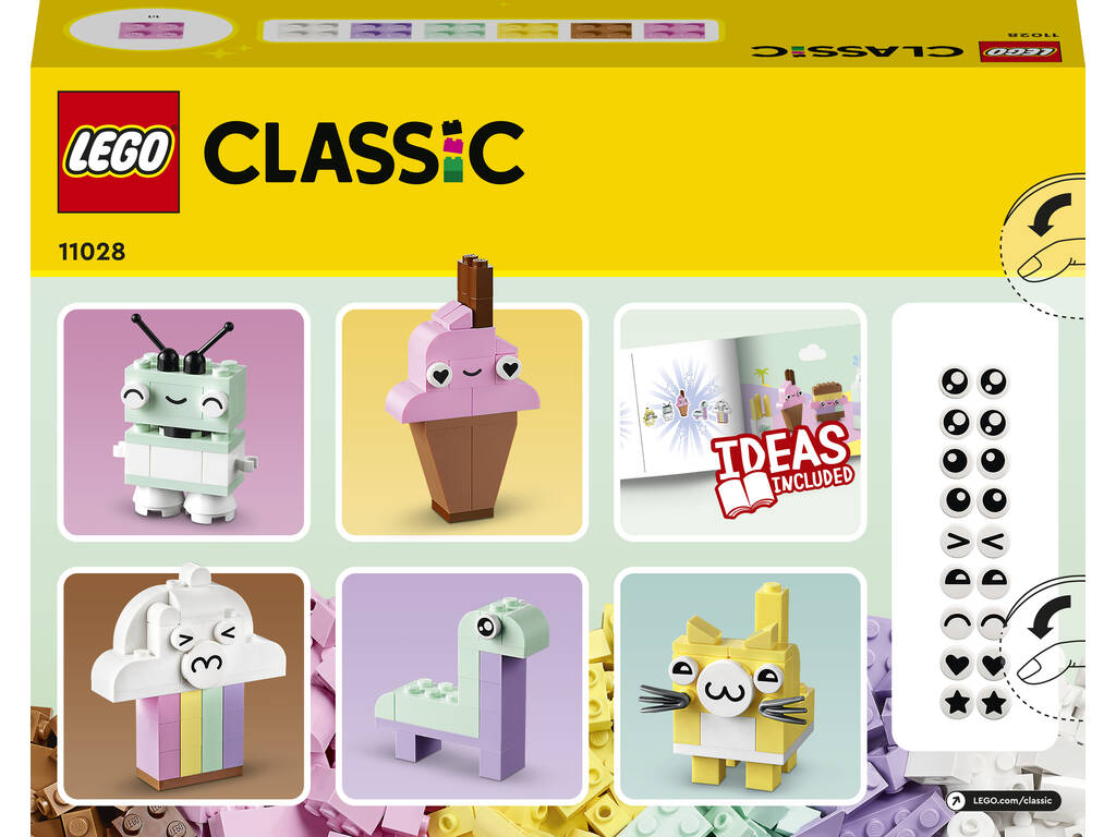 Lego Classic Diversión Creativa Pastel 11028