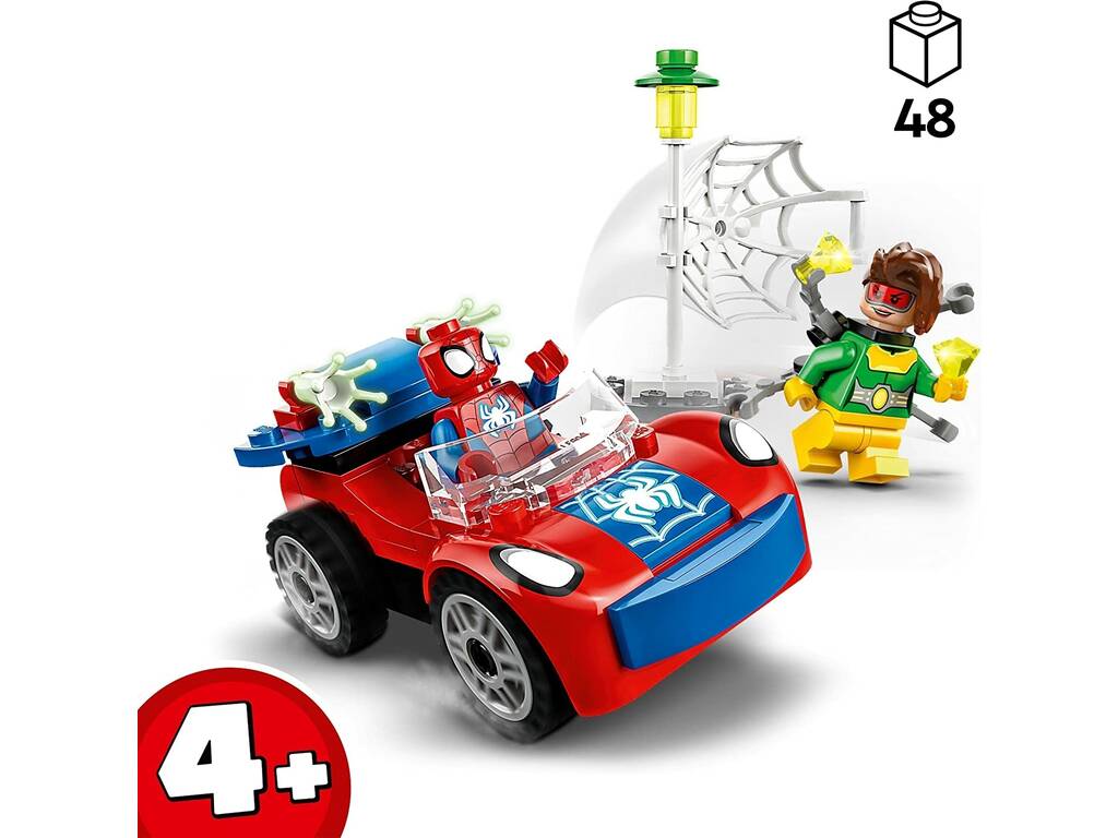 Lego Marvel Coche de Spiderman y Doc Ock 10789