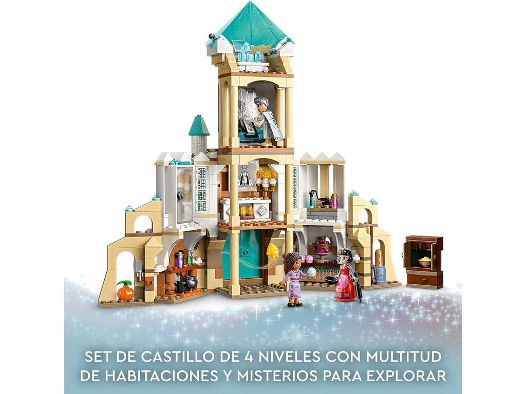 Lego Disney Wish Castelo do Rei Magnifico 43224