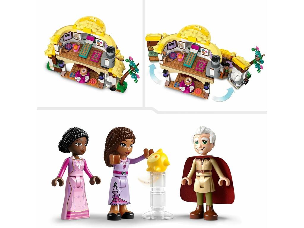 Lego Disney Wish La cabane d'Asha 43231