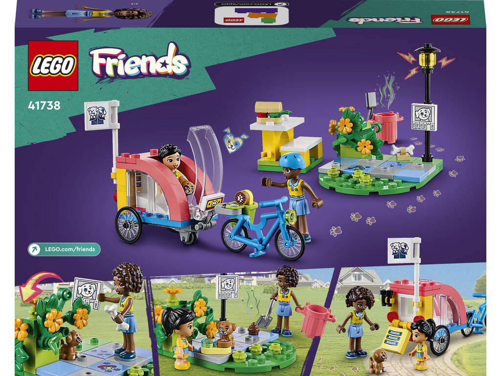 Lego Friends Bici da soccorso canino 41738