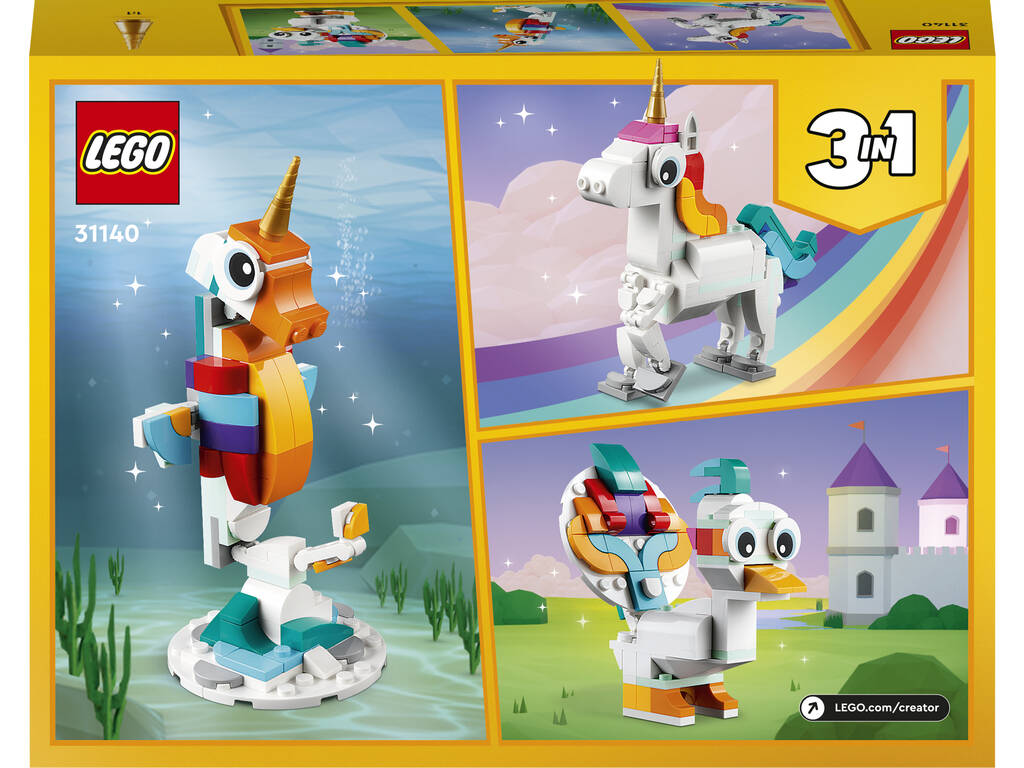 Lego Creator Unicórnio mágico 31140