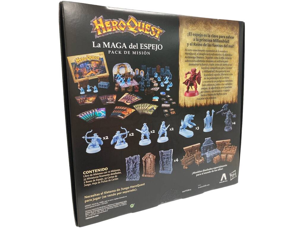 Comprar Heroquest: La Dama del Espejo - expansión juego de mesa