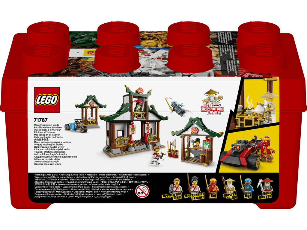 Lego Ninjago Ninja Karton von Kreative Bricks 71787