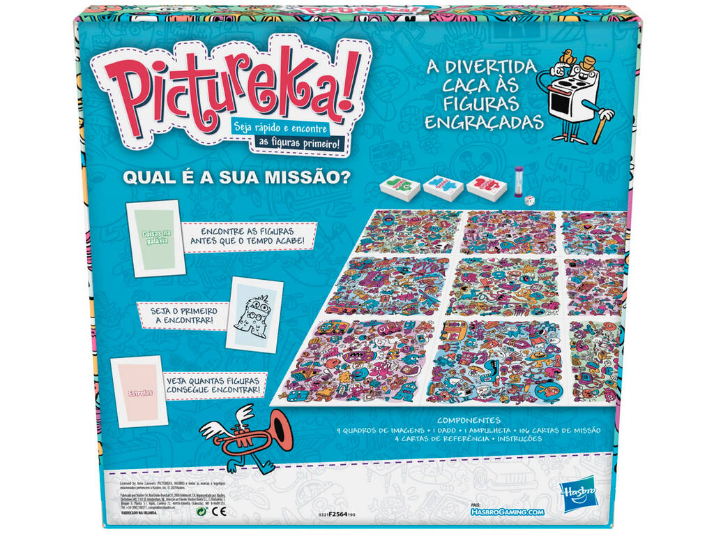 Pictureka en Portugais Hasbro F2564190