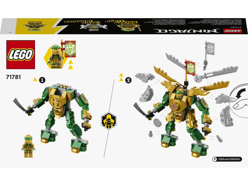 Lego Ninjago Lloyds Ninja Evo Kampfmech 71781