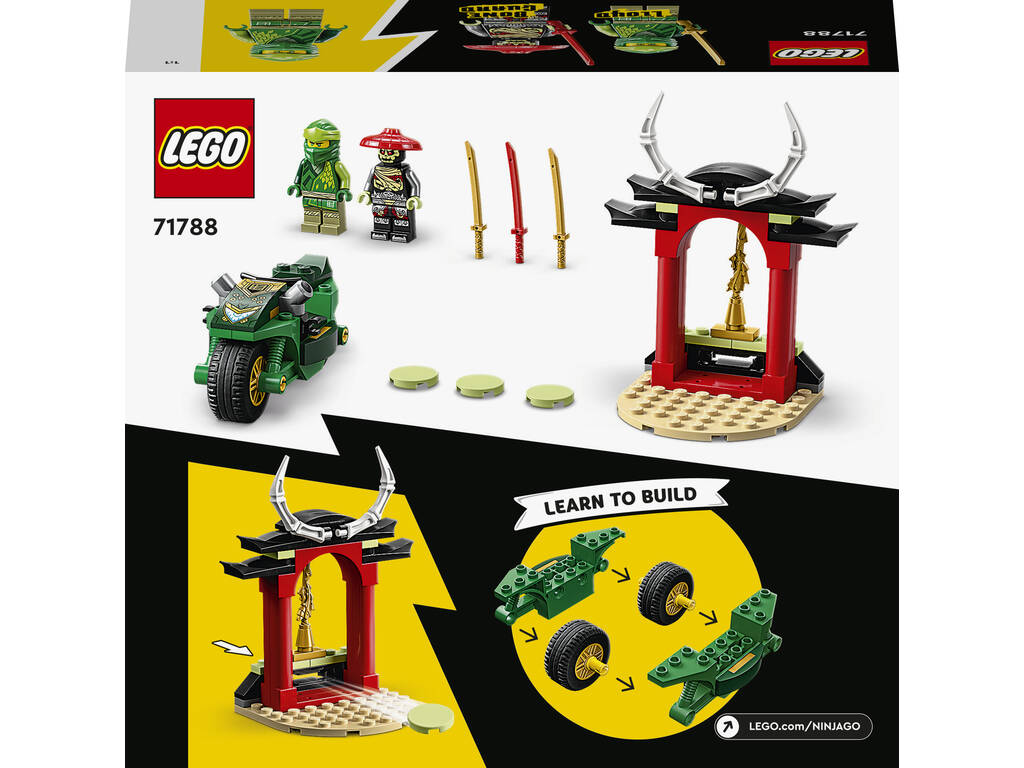Lego Ninjago Ninja Street Bike by Lloyd 71788