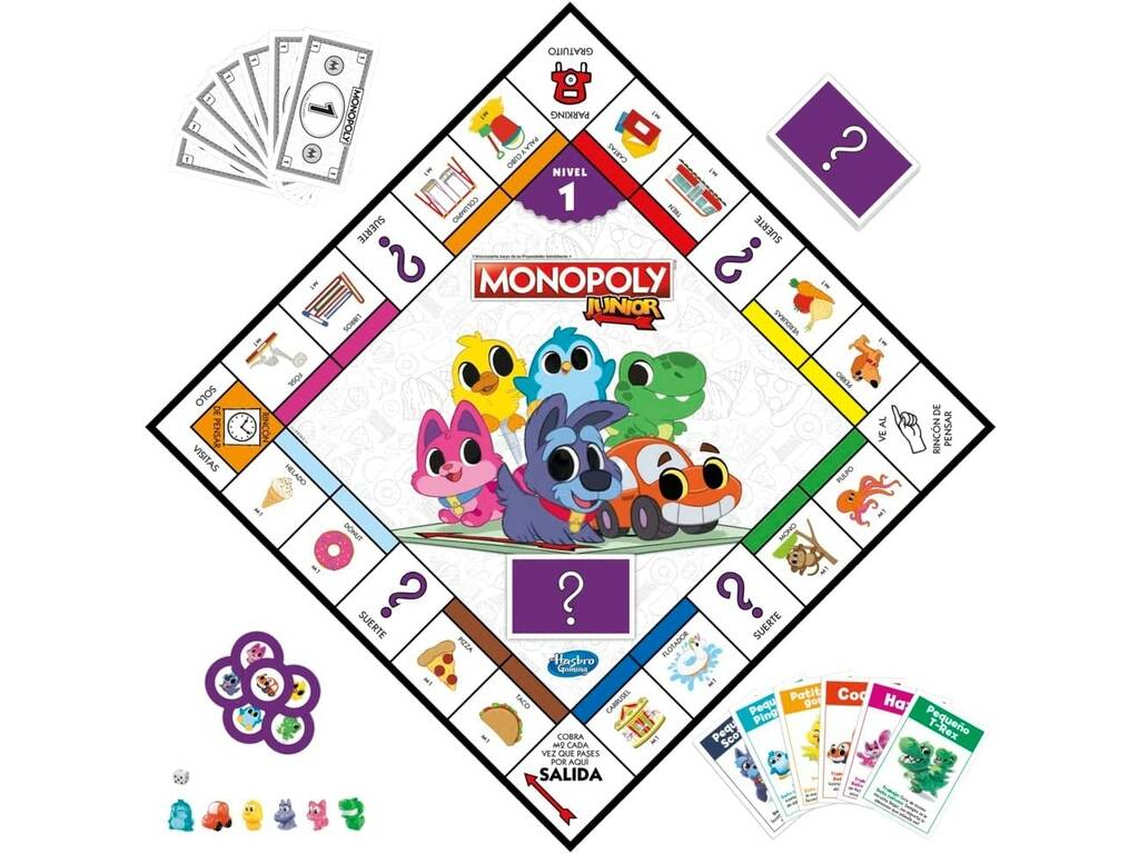 Monopoly Junior Portugiesisch Hasbro F8562190