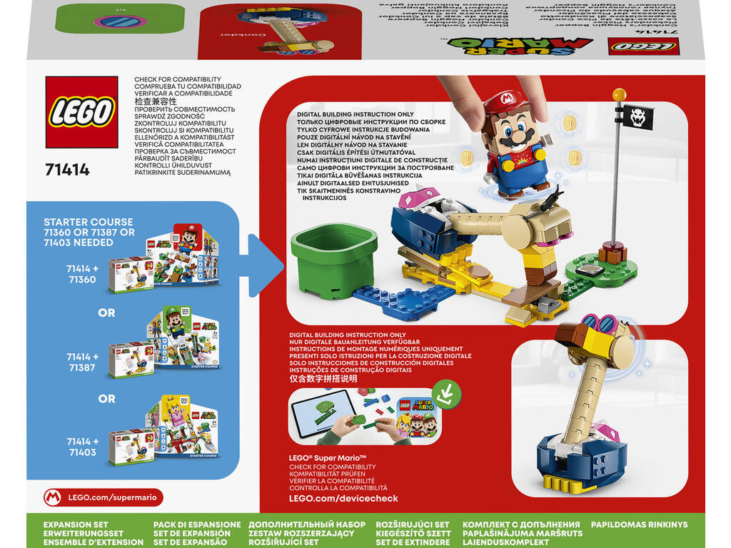 Lego Super Mario Picacóndor Headbutt-Erweiterungsset 71414